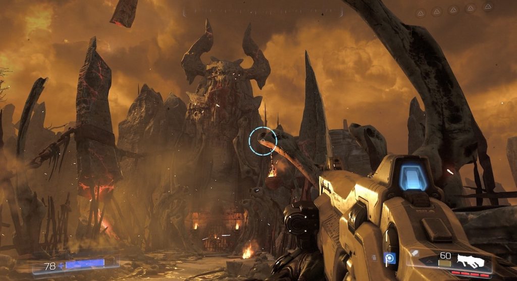 من لعبة Doom 2.