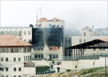 قصف رام الله