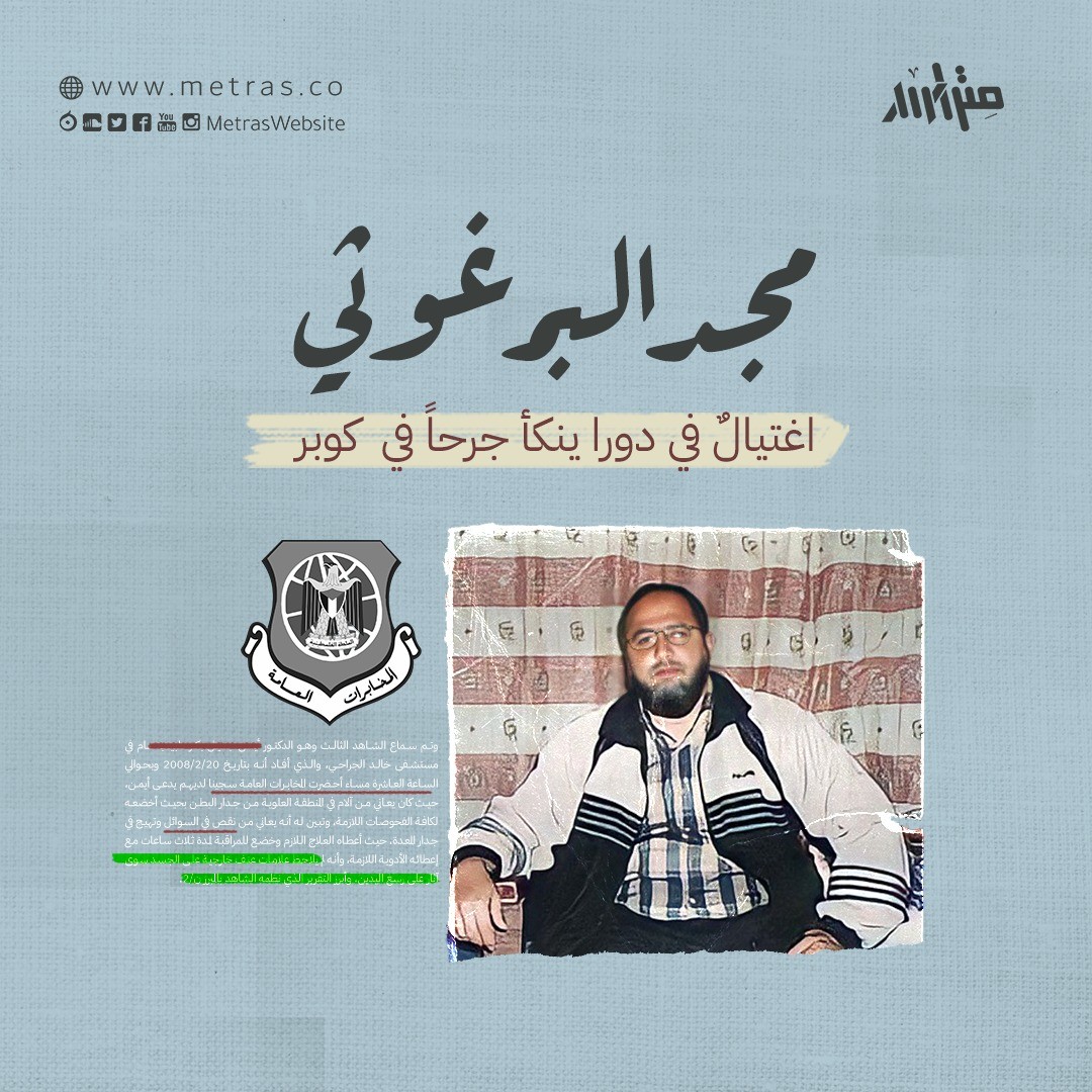 مجد البرغوثي: اغتيالٌ في دورا ينكأ جرحاً في كوبر